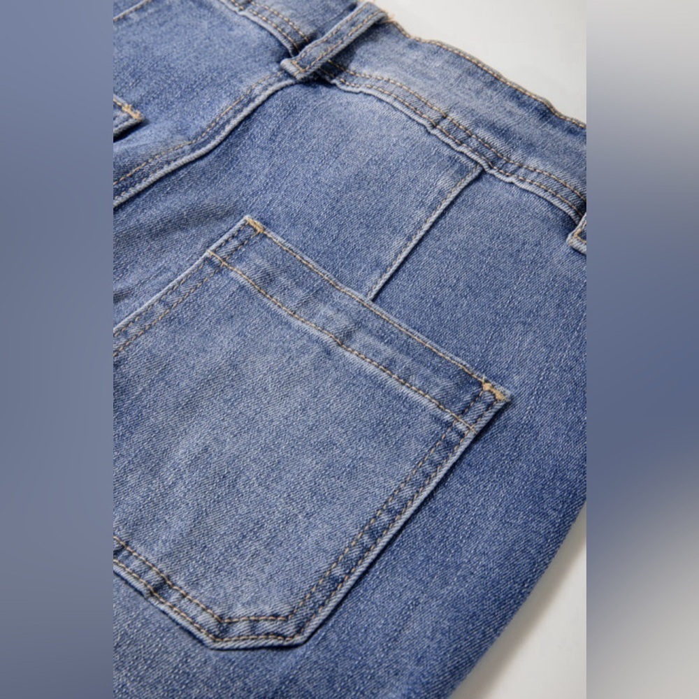 High Waist Bootcut Cropped Jean - Picture 6 of 8